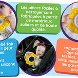 Dimpl bright - jouet de manipulation "pop" soleil