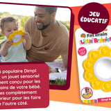 Dimpl bright - jouet de manipulation "pop" soleil