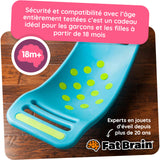 Planche d'équilibre à ventouse - Teeter Rocker - Bleu